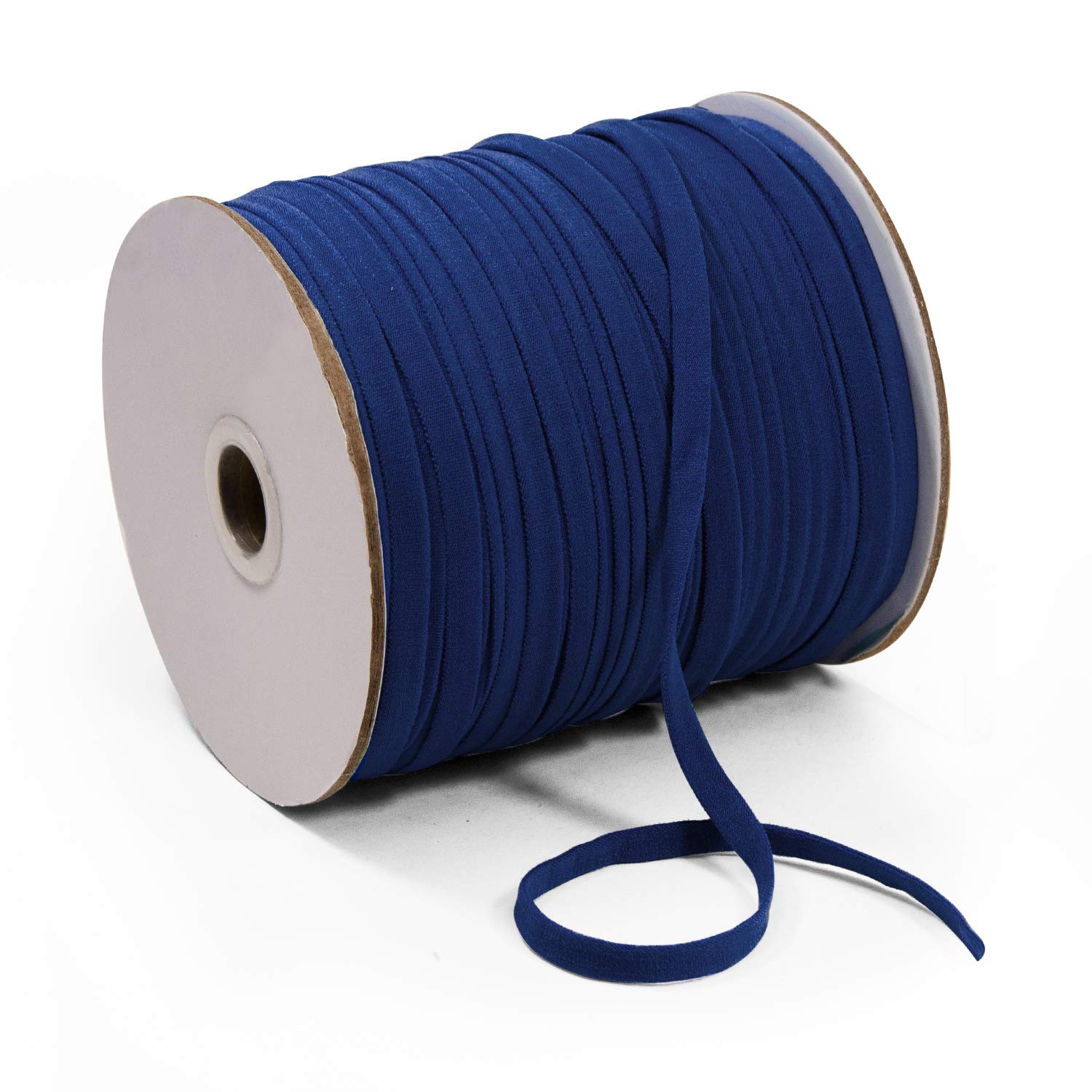 Trims by The Yard 1/4" Ultra Soft Knit Elastic Band, Premium Material, Durable Knitted Elastic Cord for Sewing, Easy to Use, Versatile Sewing Supplies, 10-Yard Cut, Navy Blue - Image 4